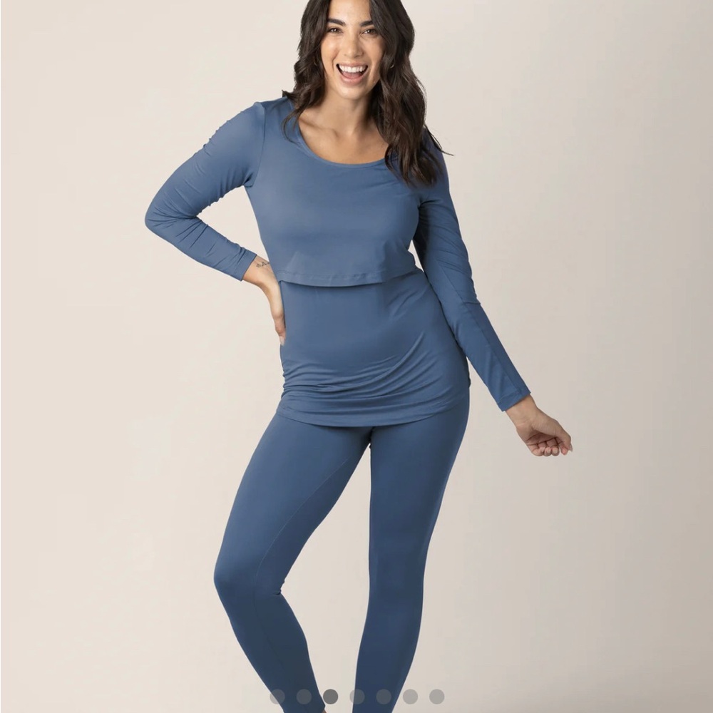 Kindred Bravely Gray Long Sleeve Top
